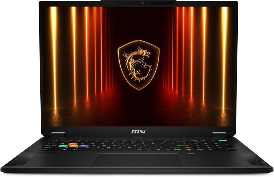 msi Stealth 18 HX AI Gaming Laptop – 18” 4K Mini-LED, Intel Ultra 9-275HX, RTX 5080, 32GB DDR5, 2TB SSD, Vapor Chamber Cooling, Wi-Fi 7 A2XWIG-045US