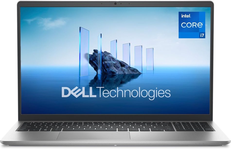 Dell 15 Laptop DC15250-15.6-inch FHD 120Hz Display, 13th Gen Intel Core i7-1355U, 16GB DDR4 RAM, 512GB SSD, Intel UHD Graphics, Windows 11 Home, Onsite Service – Platinum Silver
