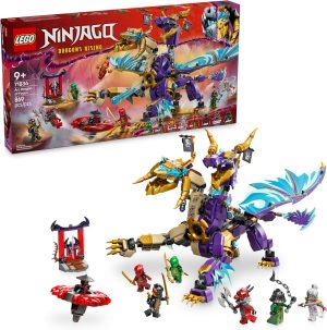 LEGO NINJAGO Arc Dragon of Focus Battle Playset – Kids Toy for Ages 9 and Up – Birthday Gift Idea for Boys and Girls – Dragons Rising Toy with 8 Ninjago Minifigures – 71836