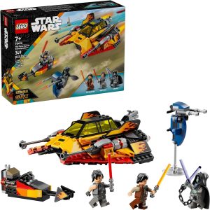 LEGO Star Wars: Rebuild The Galaxy The Force Burner Snowspeeder Building Toy – 2 in 1 Pretend Play Set W/ 3 Minifigures for Kids, Ages 7+ – Collectible Room Decor & Gift Idea for Boys & Girls – 75414