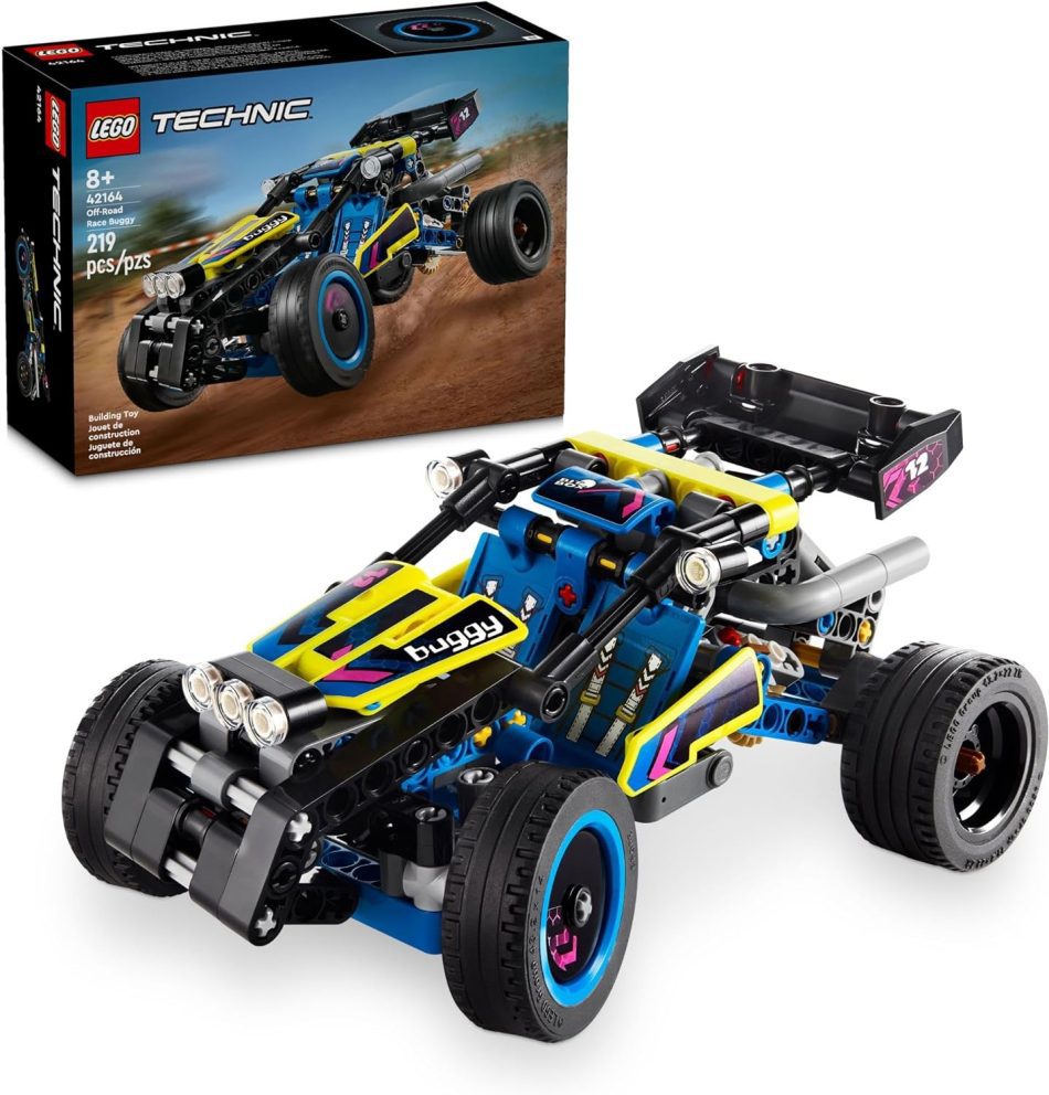 LEGO Technic Off-Road Race Buggy Toy Car – Building Set for Boys & Girls, Ages 8+ – Race Car W/Detailed Features – Gift for Birthdays – 42164