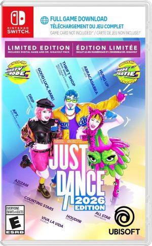 Just Dance 2026 Edition – Limited Edition, Nintendo Switch (Code in Box)