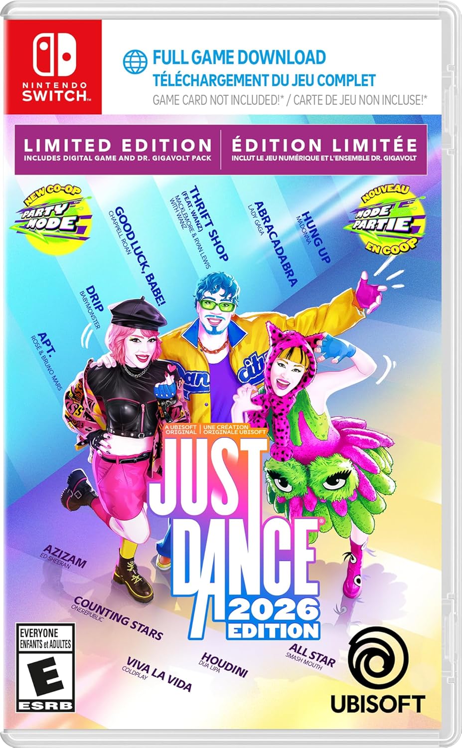 Just Dance 2026 Edition – Limited Edition, Nintendo Switch (Code in Box)