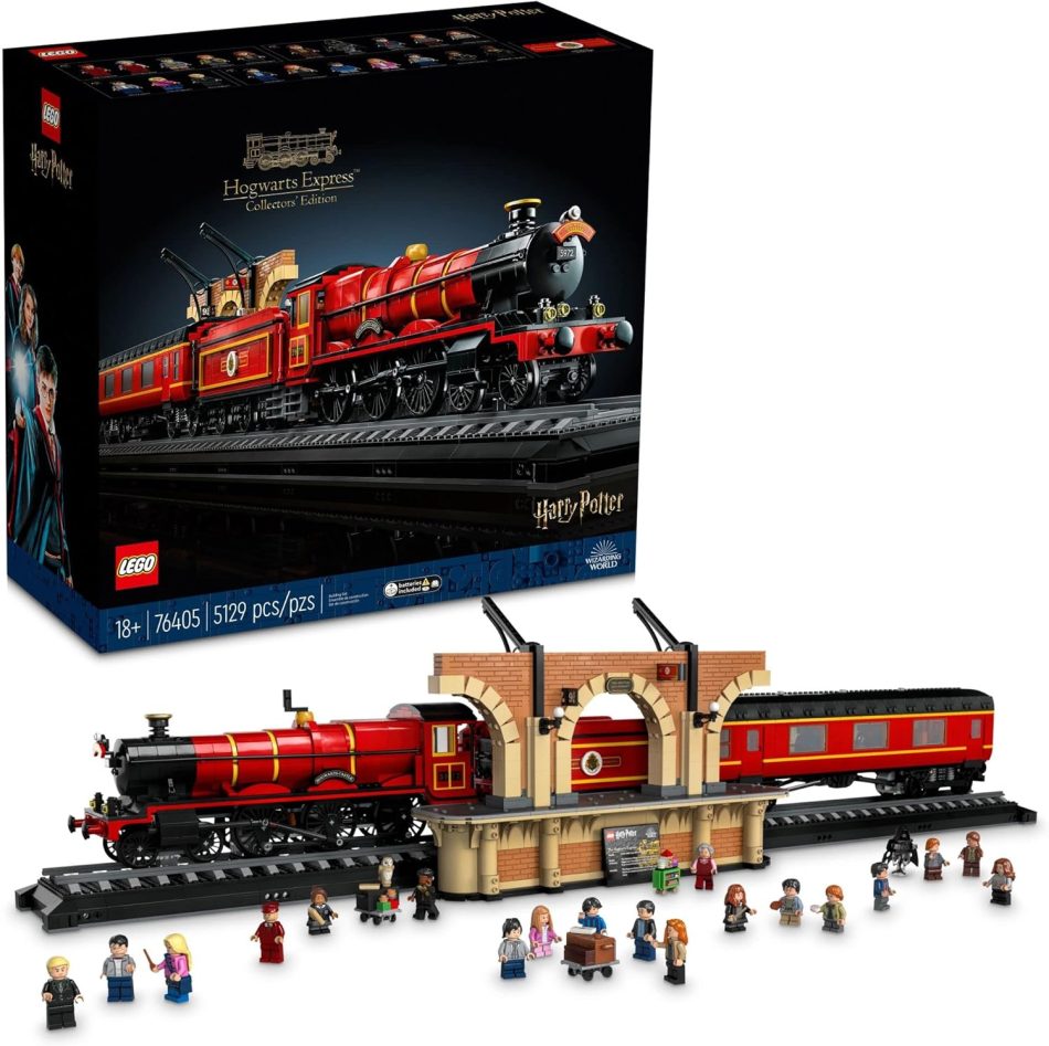 LEGO Harry Potter Hogwarts Express – Collectors’ Edition 76405, Iconic Replica Model Steam Train from The Films, Collectible Memorabilia Set for Adults LEGO Harry Potter Hogwarts Express – Collectors’ Edition 76405, Iconic Replica Model Steam Train from The Films, Collectible Memorabilia Set for Adults