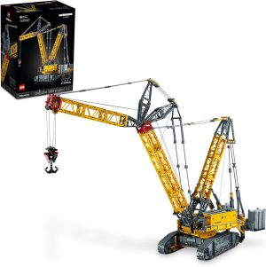 LEGO Technic Liebherr Crawler Crane LR 13000 Model Kit – Bedroom or Office Decor for Adults, Ages 18+ – Building Blocks for Adults to Display – Gift Ideas – 42146