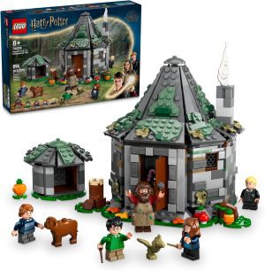 LEGO Harry Potter Hagrid’s Hut: an Unexpected Visit – Harry Potter Toy for Boys & Girls Ages 8+ – Kids Building Toys W/Buildable House, 7 Minifigures & Dragon – 76428