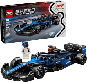 LEGO Speed Champions Williams Racing FW46 F1 Race Car Toy – Building Set for Kids, Boys & Girls, Ages 10+ – Toy Car for F1 Fans – Gift Idea for Birthday – 77249