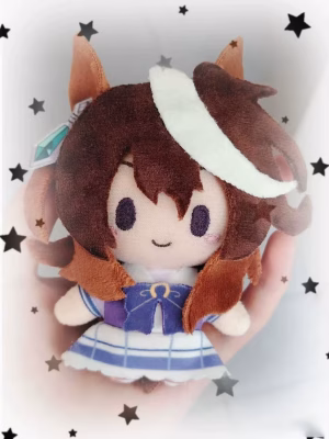 Around the Jockey Lady doll Rudolph symbolizes cotton doll 10cm Nunu body Cosplay plush doll anime Tongren