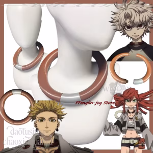 Halloween Adults Riyo Rudo Zanka Enjin 3D Polylactic Acid Necklace Bracelet Props Accessories 코스프레 Manga 2026 Carnival disfraz