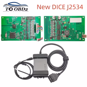 NEW Best DICE 2014D J2534 Protocol Control Module Maintenance for Vo-lvo 2014D OBD2 Car Diagnostic Scanner Fast Shipping