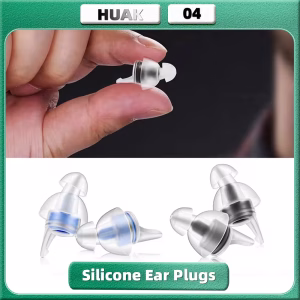 HUAK High Fidelity Concert Ear Plugs – Ear Protection for Concerts, Musicians Reusable/Hypoallergenic Earplugs – Noise Reduction