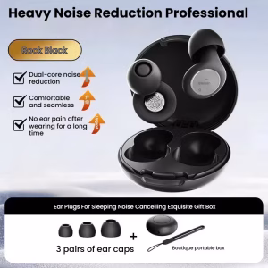 Ear Plugs For Sleeping Noise Cancelling 45db Noise Cancelling Ear Plugs For Sleeping Silicone Reusable With Case 8 Eartips