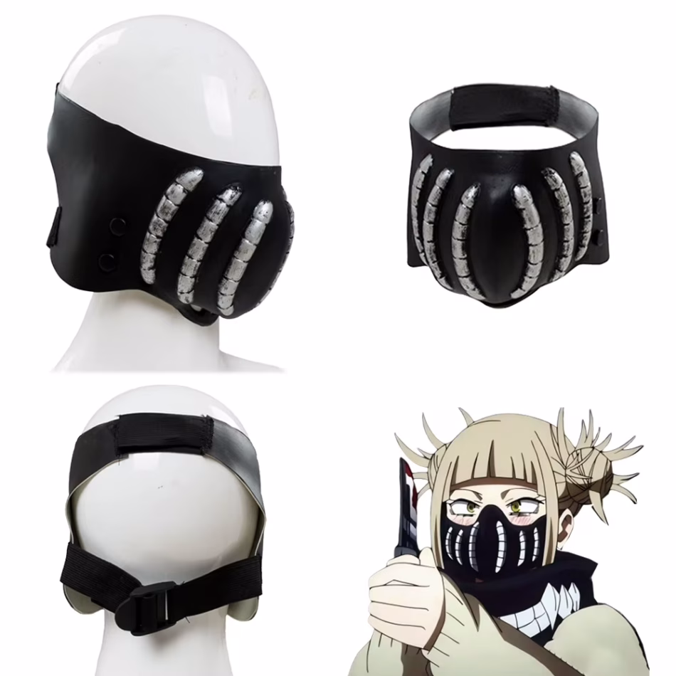 Fantasia Toga Himiko‌‌ Mask Women Cosplay Facewear Anime Hero Of Academia Disfraz Costume Accessories Halloween Carnival Prop