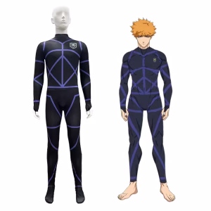 Blue Lock Chigiri Hyoma Isagi Yoichi Cosplay Costume Uniform Top Shorts Set for Men Halloween Carnival Anime Outfit