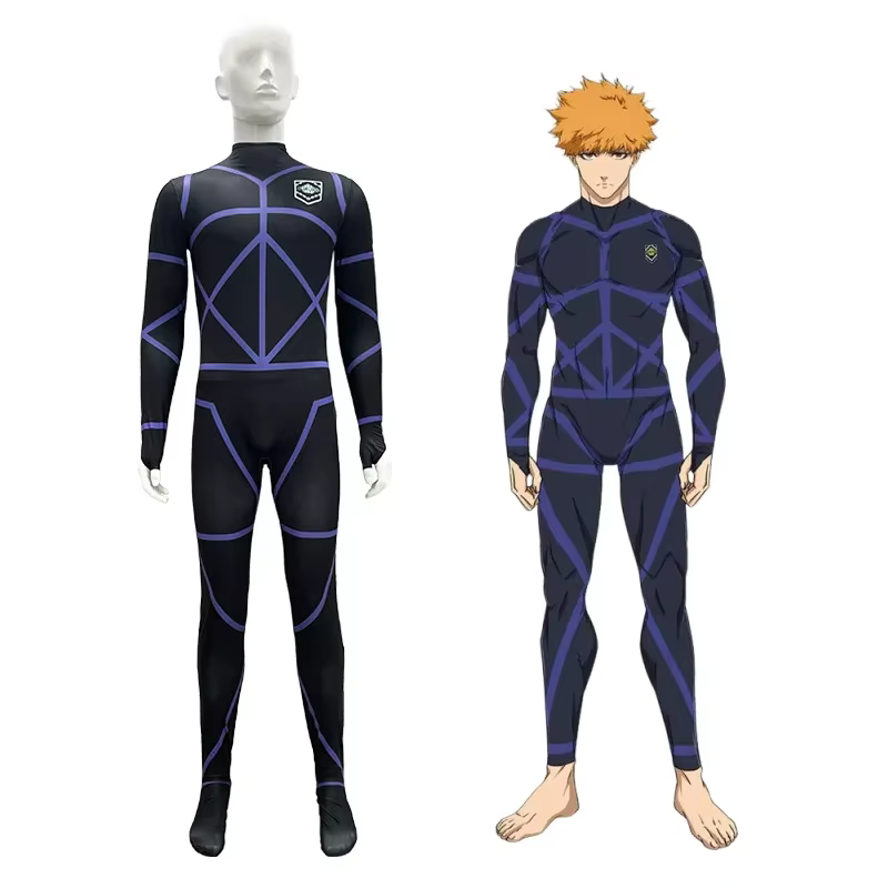 Blue Lock Chigiri Hyoma Isagi Yoichi Cosplay Costume Uniform Top Shorts Set for Men Halloween Carnival Anime Outfit