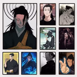 DIY Oil Painting By Numbers Animation J-Jujutsu Kaisen Character Home Decoration Wall Living Room Decor Best Gift Frameelss