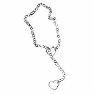 Wholesale Slip Chain For Women Human Slipchain Choker Collar Heart Chain Necklace Heavy Cuban Long Chain