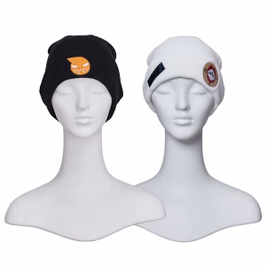 Anime Soul Cosplay Eater Soul Costume Knitted Beanie Hats Soul Unisex Embroidered Beanie Cap Halloween Party Assessories Props