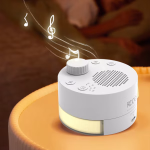 Portable White Noise Machine USB Rechargeable Timed Shutdown Sleep Machine 24 natural sounds Player Night Light Noise Player