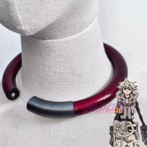 A Zha On Rudo Zanka Nijiku Enjin Cosplay Anime GACHIAKUTA 3D Polylactic Acid Necklace Choker Props Accessory Halloween Party