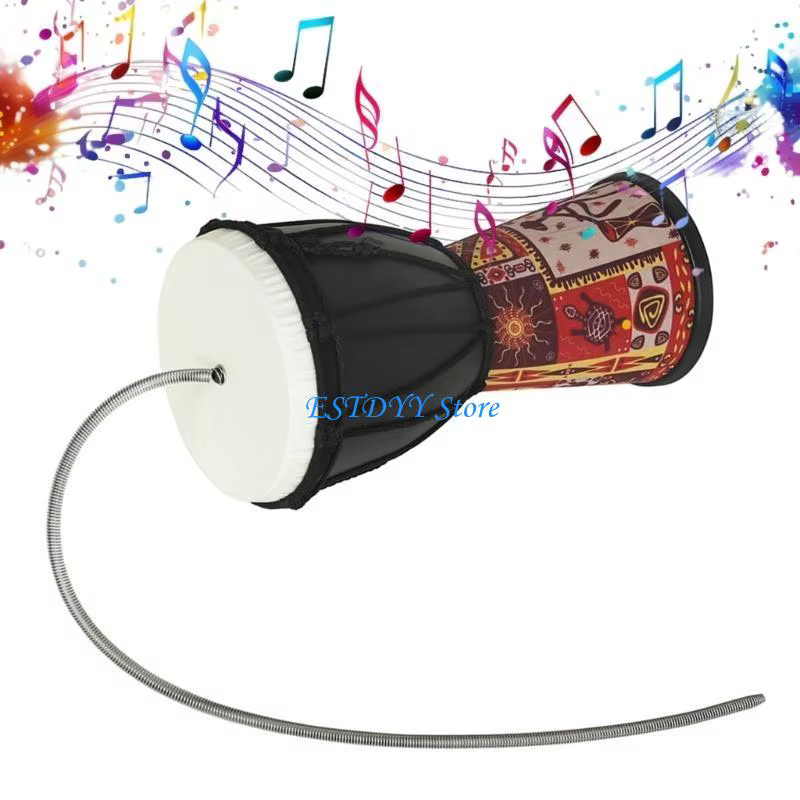 G6DE Spring Drum Thunders Tube Stormy Thunders Drum Musical Toy Game Noise Makers