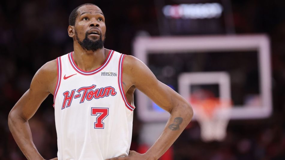 Rockets’ Kevin Durant (knee) questionable for Game 1 vs. Lakers