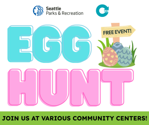 2026 Spring Egg Hunts with Seattle Parks and Recreation! 