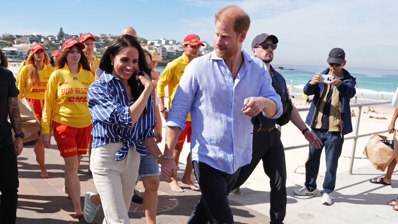 Harry and Meghan on a different kind of foreign trip in Australia Harry and Meghan on a different kind of foreign trip in Australia