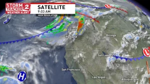 Heavy snow coming to Cascades, pass travel impacted with nearly a foot of snow