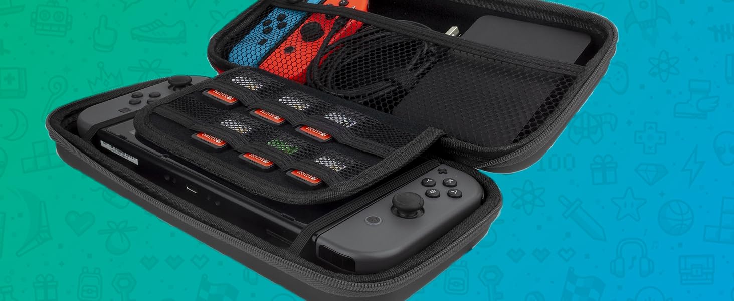 1778909419 630 Orzly Carry Case Compatible with Nintendo Switch and New Switch 'protective'
