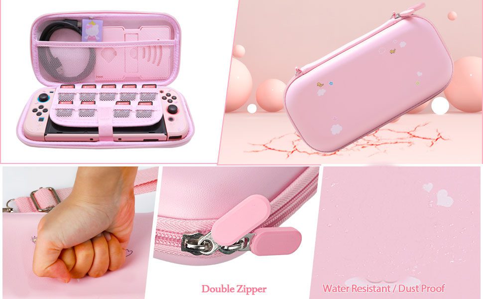 Pink nintendo switch bundle