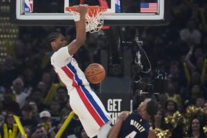 Why Ausar Thompson wasn’t ejected from Game 6 for slamming Sam Merrill to floor
