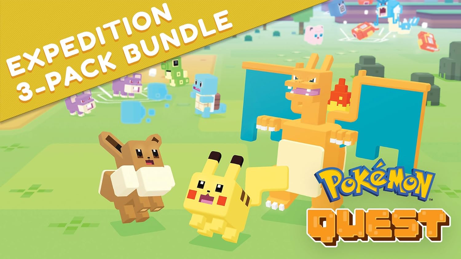 Pokémon Quest: Expedition 3-Pack Bundle – Nintendo Switch [Digital Code]