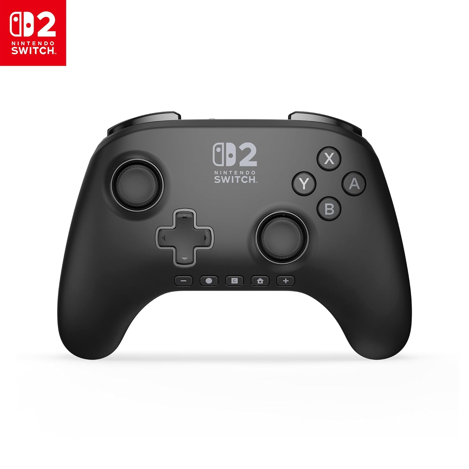 PowerA Advantage Wireless Controller for Nintendo Switch 2 – Black, Officially Licensed, Hall Effects, Mappable Buttons, Pro Controller, C Button, Motion Controls
