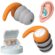 Anti Noise Silicone Earplug Sleep Noise Reduction Ear Plug Canceling Soundproof Ear Plugs Waterproof Swimming Soft Ear Protector