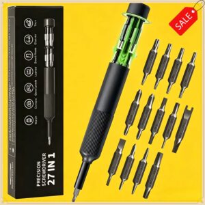 27in1 Mini Pen Type Precision Screwdriver Kit Magnetic Bits Hand Repair Tools for Electronics Watch Glasses Maintenance