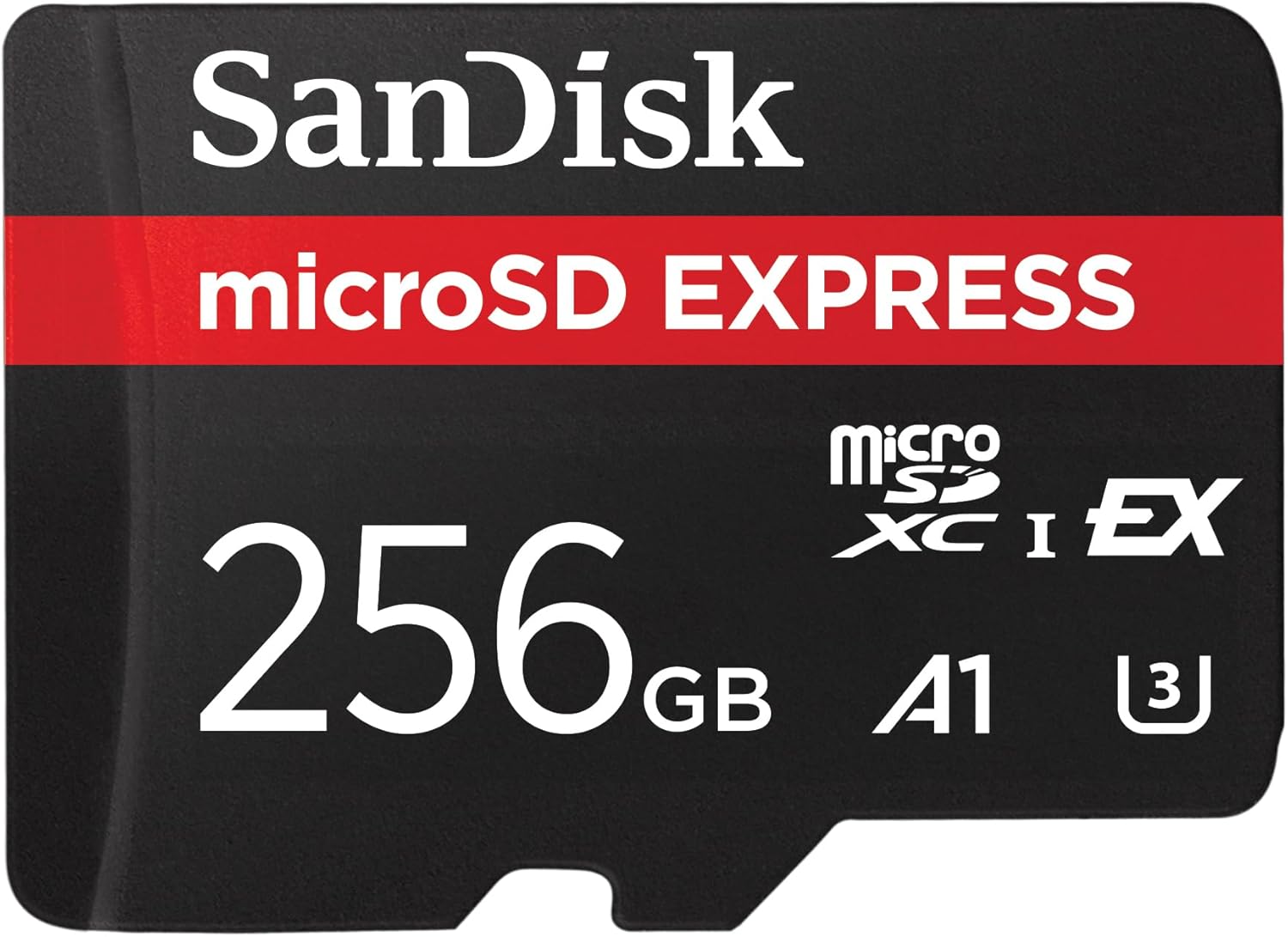 SANDISK 256GB microSD Express Card – Works with Nintendo-Switch 2, Up to 880MB/s Read, Up to 650MB/s Write, 210MB/s Sustained Write, U3, C10 – SDSQXFN-256G-GN4NN