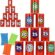 13 Pcs Carnival Party Bean Bag Toss Game Sturdy Knockdown Can Birthday Easter Part Family Best Outdoor and Indoor Games 13 Pcs Carnival Party Bean Bag Toss Game Sturdy Knockdown Can Birthday Easter Part Family Best Outdoor and Indoor Games