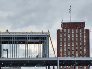  Million University Hall Rising on SUNY Binghamton Campus
