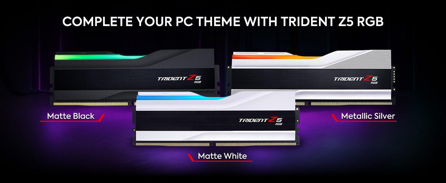 Complete Your PC Theme with Trident Z5 RGB