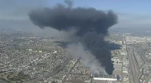 Boyle Heights warehouse fire: Shelter-in-place order lifted in East Los Angeles; smoke advisory remains in place