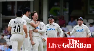 New Zealand rout England by 253 runs: second men’s Test, day five – live | England v New Zealand 2026