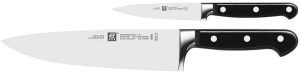 ZWILLING Professional S 2-Piece Chef Knife Set, Made in Company-Owned German Factory with Special Formula Steel perfected for almost 300 Years, Dishwasher Safe