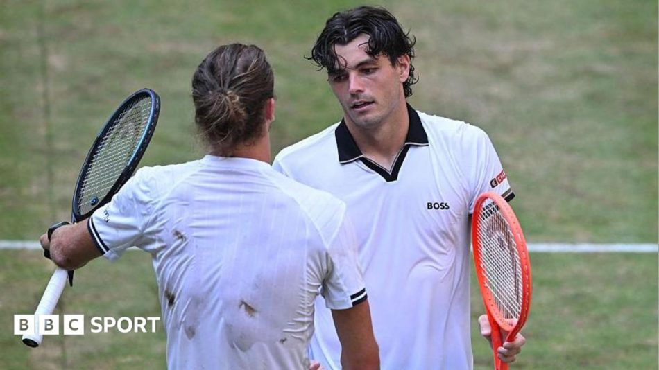 Halle Open: Taylor Fritz beats French Open champion Alexander Zverev to reach final