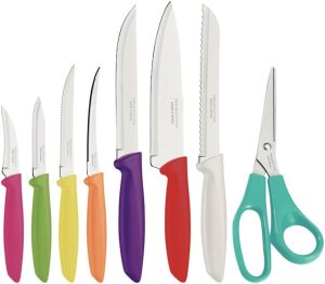 Tramontina Kitchen Knives Set, Stainless steel
