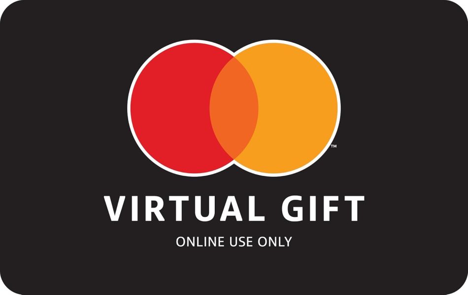 MasterCard Virtual eGift Card –  (plus .95 purchase fee) | For Online Use Only