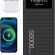 Super Fast Charging 66w Bank, 50000mah Ultra-High Capacity Bank, with LED Display for Hiking Camping Outdoor(D)