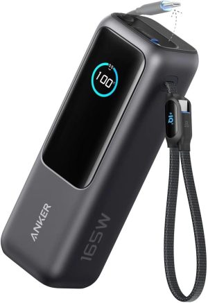 Anker Powerbank 25000 mAh, 165 W, Black, W129264929 (Black)