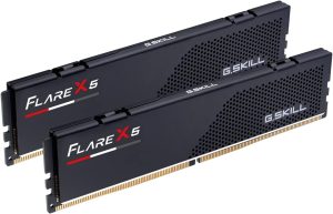 G.SKILL Flare X5 Series DDR5 RAM (AMD EXPO & Intel XMP 3.0) 32GB (2x16GB) 6000MT/s CL36-36-36-96 1.35V Desktop Computer Memory U-DIMM – Matte Black (F5-6000J3636F16GX2-FX5)