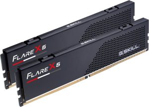 G.SKILL Flare X5 Series DDR5 RAM (AMD EXPO) 32GB (2x16GB) 6000MT/s CL30-38-38-96 1.35V Desktop Computer Memory U-DIMM – Matte Black (F5-6000J3038F16GX2-FX5)